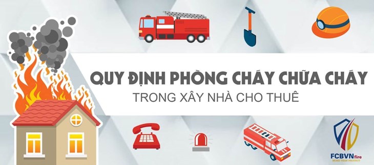 PHÒNG CHO THUÊ, NHÀ TRỌ: NHỮNG ĐIỀU CẦN BIẾT VỀ AN TOÀN PCCC