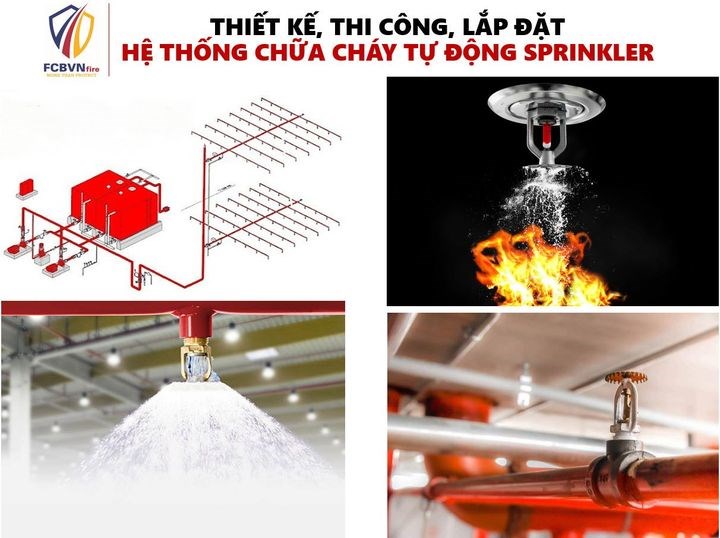 THIẾT KẾ, THI CÔNG, LẮP ĐẶT HỆ THỐNG CHỮA CHÁY TỰ ĐỘNG SPRINKLER